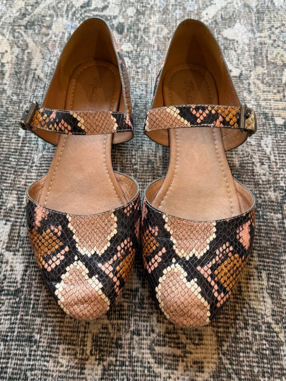 Madewell The Alina Mary-Jane Flat • size 9.5